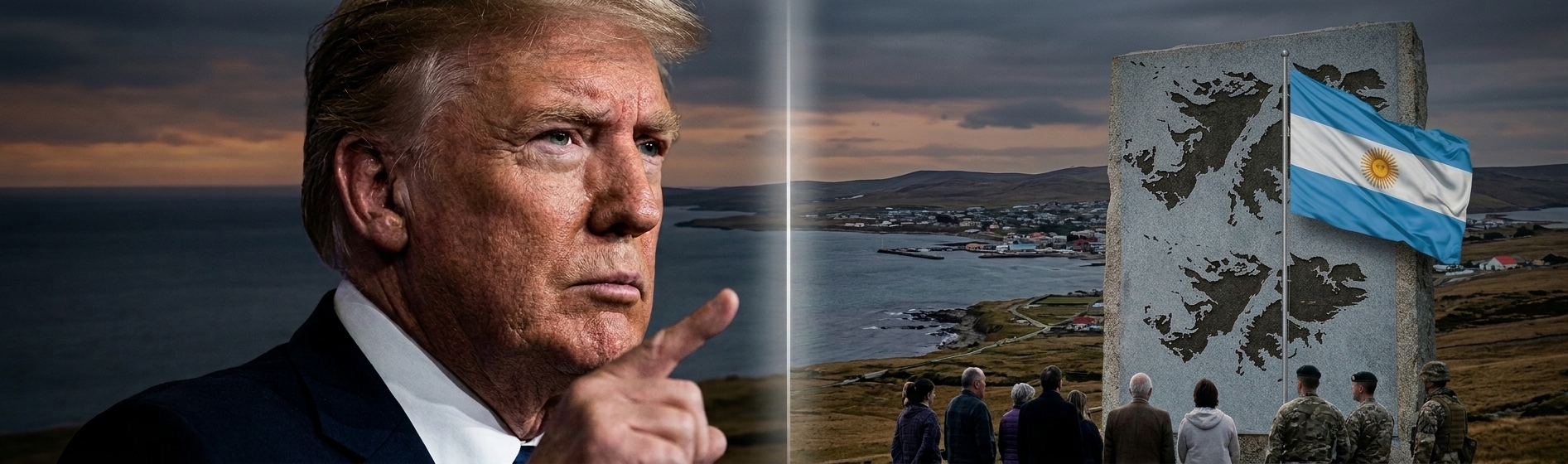 Donald Trump cuestionó a Gran Bretaña por no apoyarlo contra Irán y volvió a hablar de las Islas Malvinas