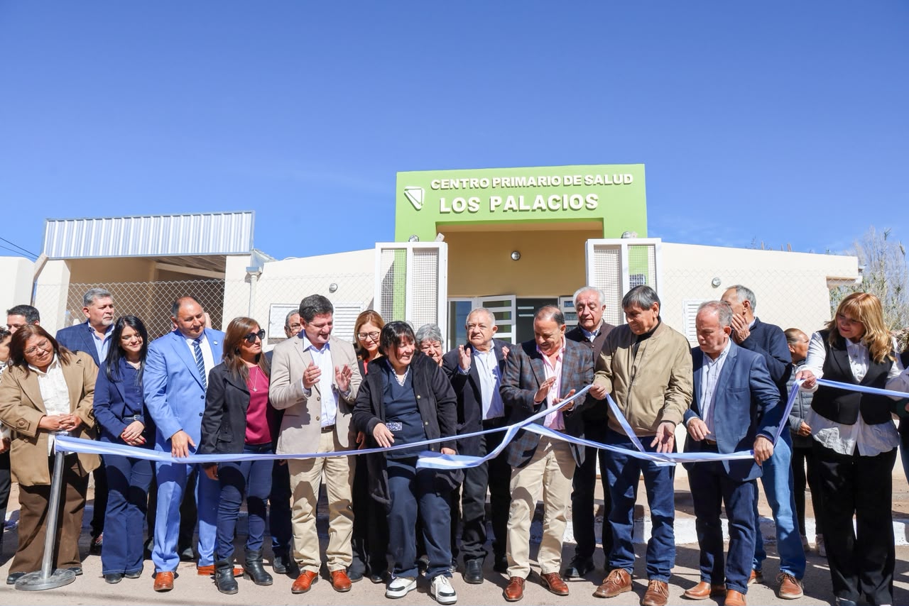 Dpto. General Felipe Varela: Quintela inauguró un nuevo CAPS en Los Palacios en el 145° aniversario de Villa Unión