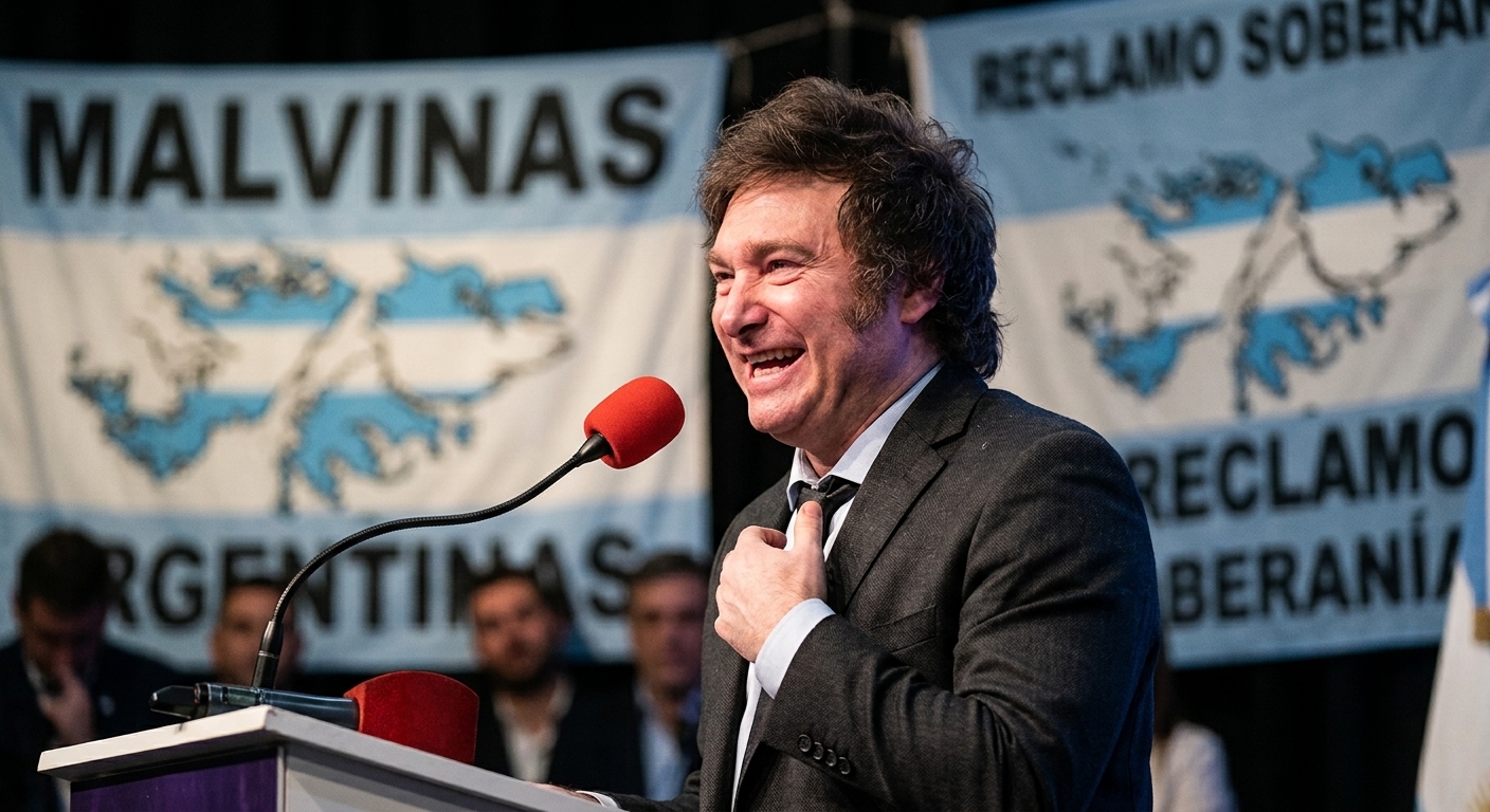 UN DIARIO KELPER ACUSÓ A MILEI DE USAR LA CAUSA MALVINAS PARA OCULTAR LA CRISIS ECONÓMICA